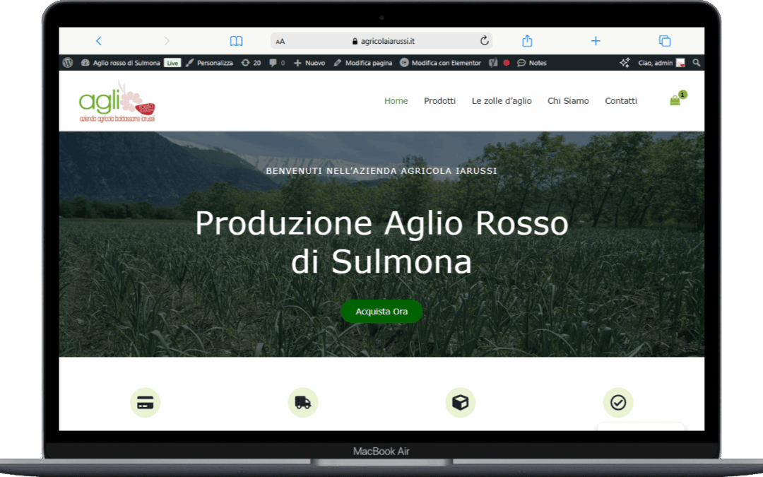 Agricola Iarussi #Produzione Aglio Rosso di Sulmona